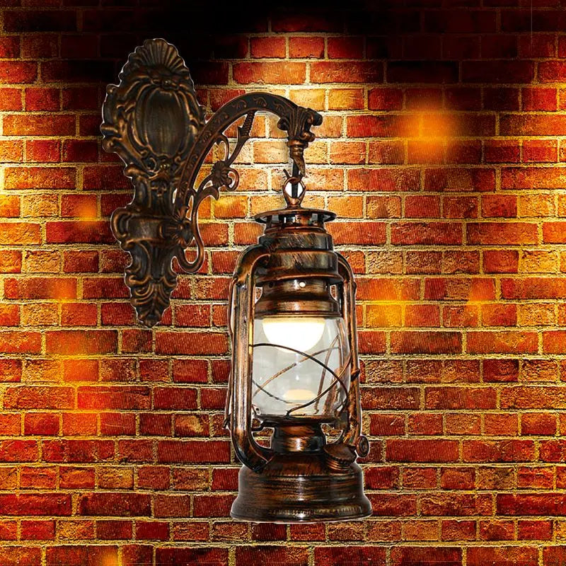 Led Barn Lantern Wall Lamp