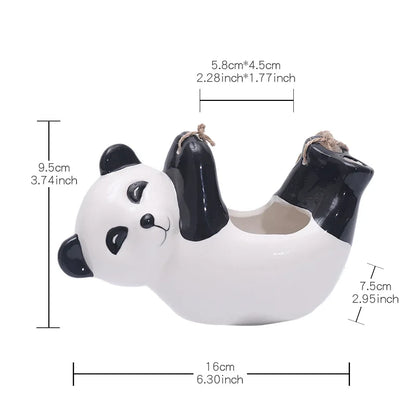 Modern Panda Decorative Vase