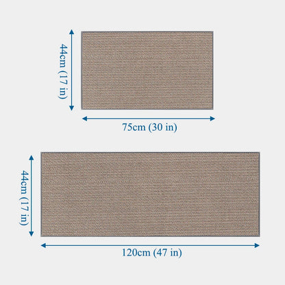 Anti-Slip Linen Kitchen Mat