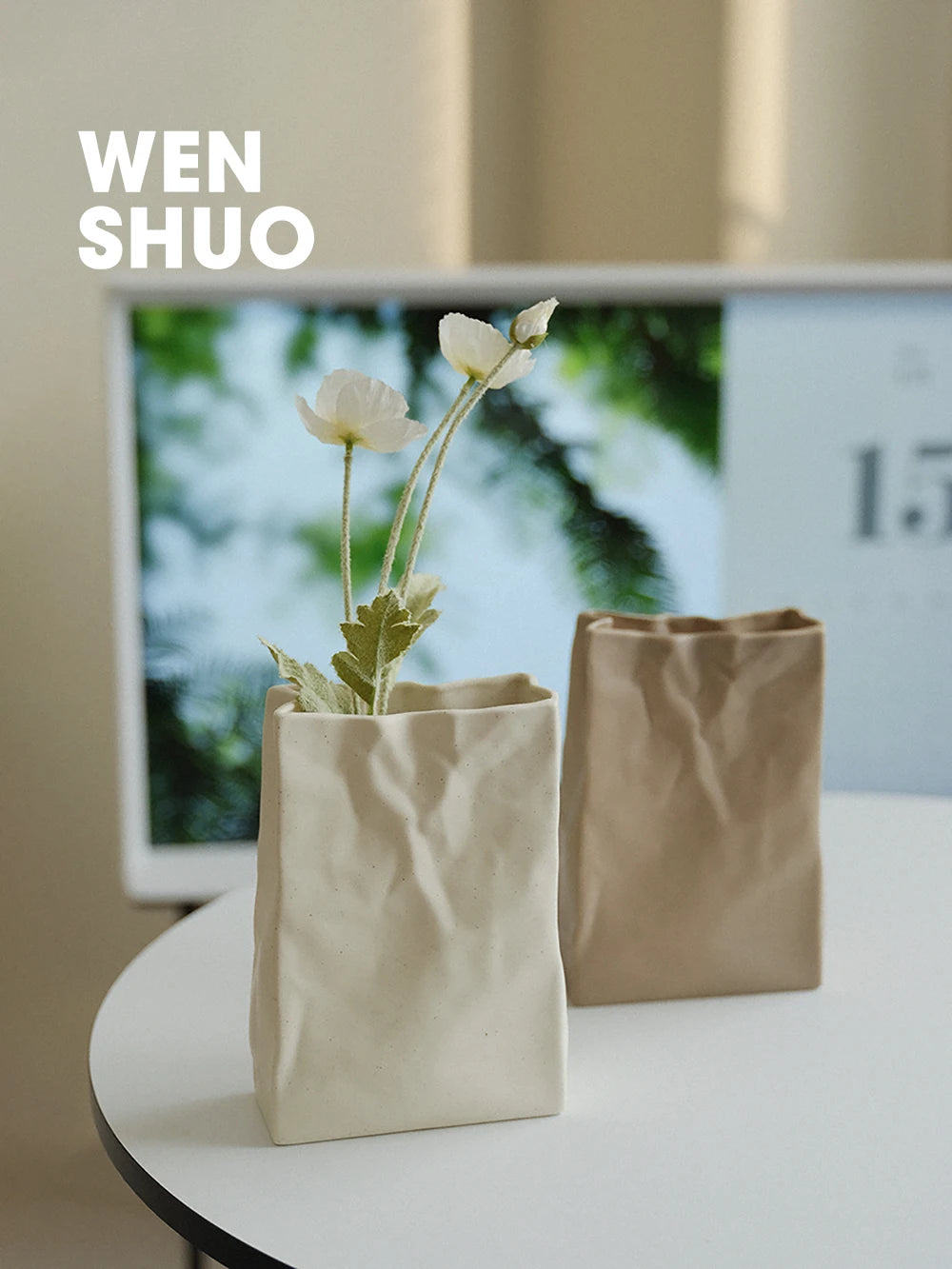 Flower Paper Bag Floral Vase