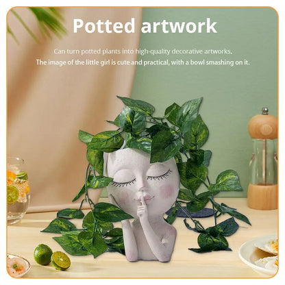 Unique Face Planters Pot