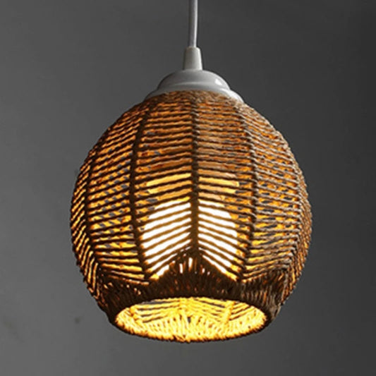 Handmade Rope Weave Pendant Lamp