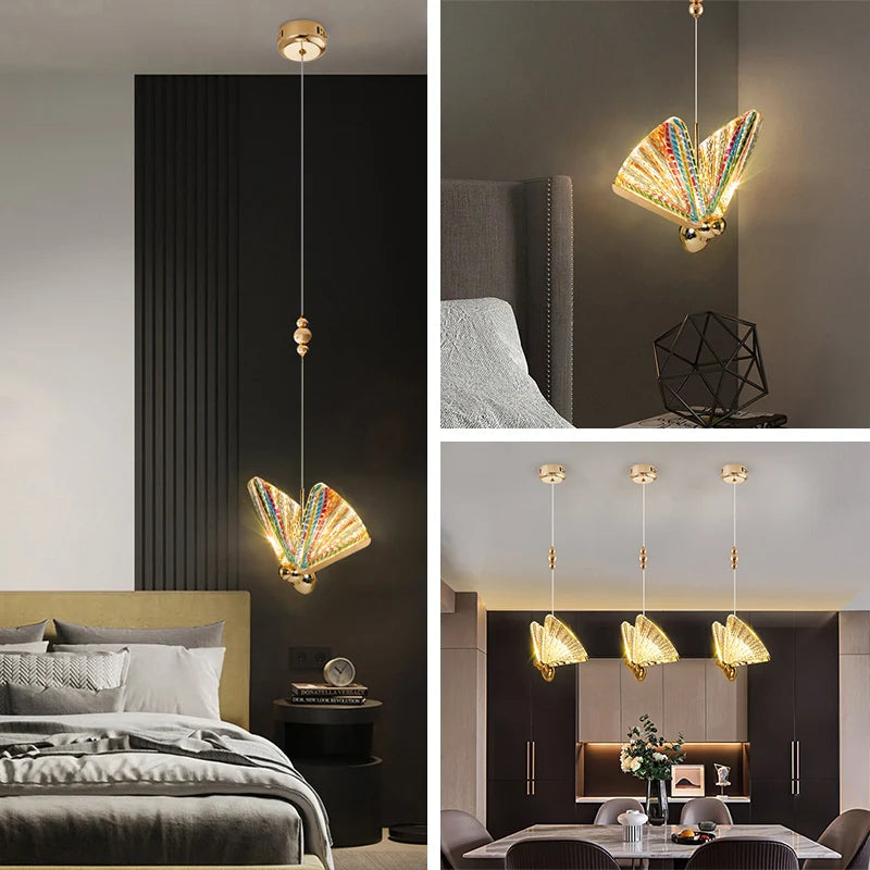 Butterfly Led Pendant Lights